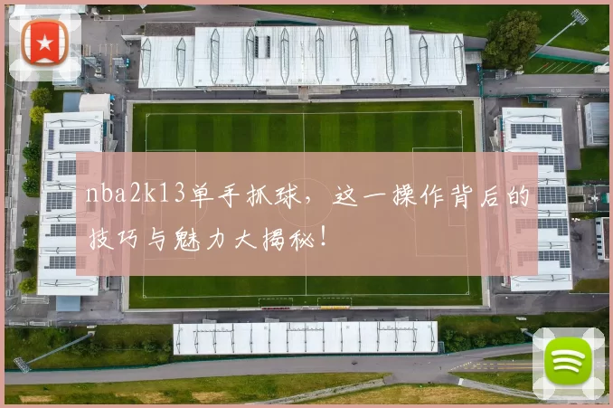 nba2k13单手抓球,这一操作背后的技巧与魅力大揭秘!